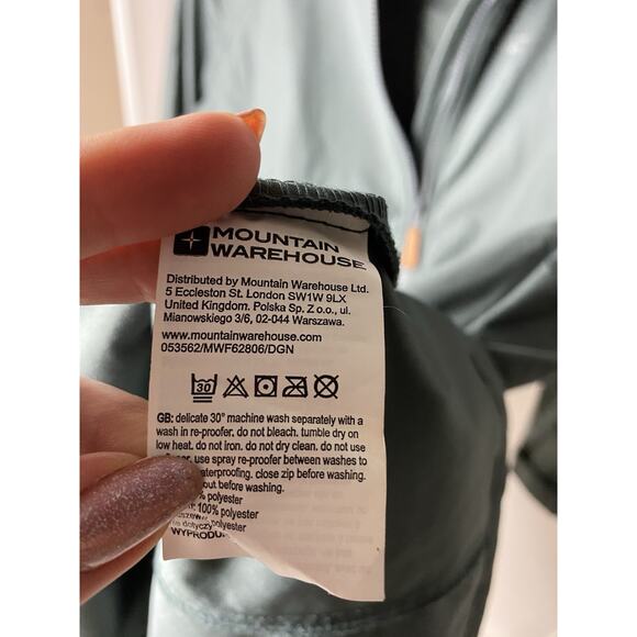 Mountain Warehouse Iona Women's 12 Longline Softshell Jacket Zip Windproof Gray - Picture 6 of 7